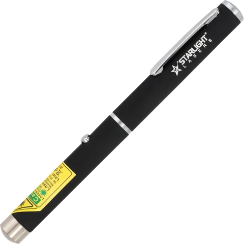 Starlight Lasers X1 green laser pen with pocket clip