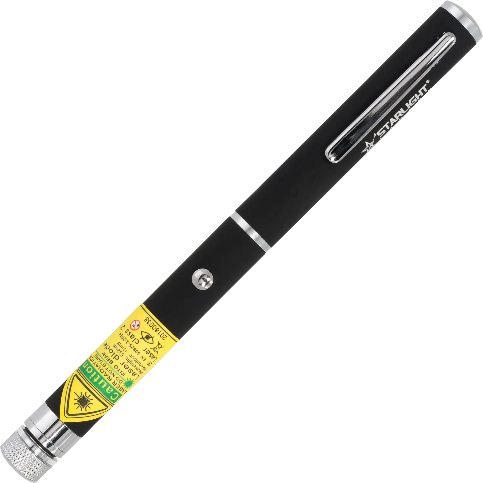 Starlight Lasers X2 green laser pen with pattern cap for shapes