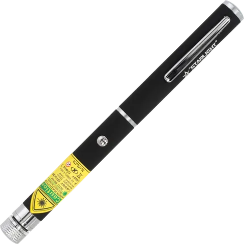 Starlight Lasers X2 green laser pen with pattern cap for shapes