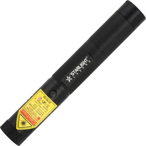 Starlight Lasers R1 Pro rechargeable red laser pointer with safety key