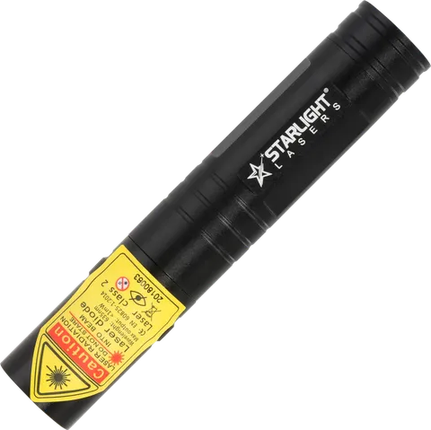 Compact Starlight Lasers R2 Pro red laser pointer in aluminium